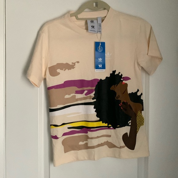 Adidas x Thebe Magugu shirt - Picture 1 of 3